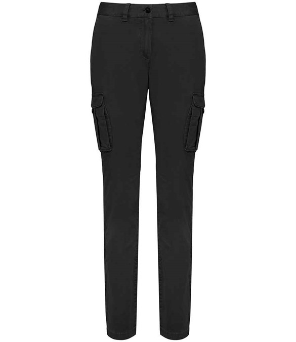 Native Spirit Ladies Washed Cargo Trousers