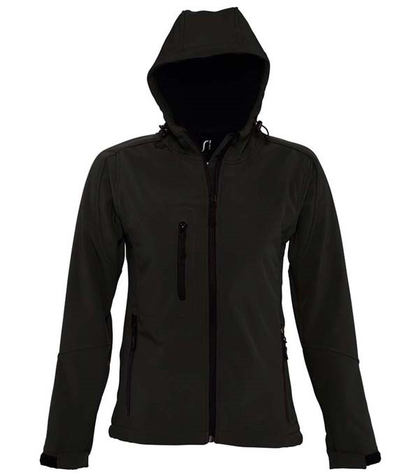 SOL&#39;S Ladies Replay Hooded Soft Shell Jacket