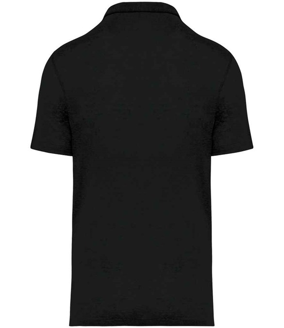 Spasso Linen Polo Shirt