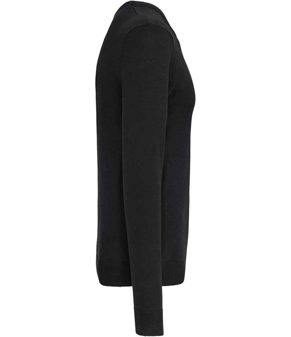 Kariban Cotton Acrylic V Neck Sweater