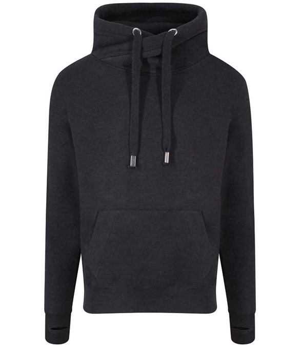 AWDis Cross Neck Hoodie
