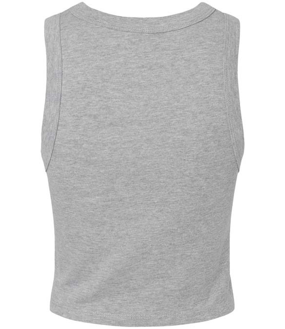 Bella Ladies Micro Rib Racer Tank Top