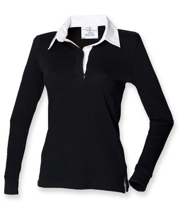 Front Row Ladies Classic Rugby Shirt