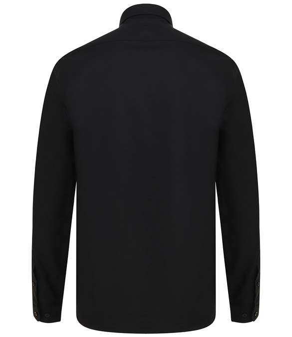 Henbury Modern Long Sleeve Regular Fit Oxford Shirt