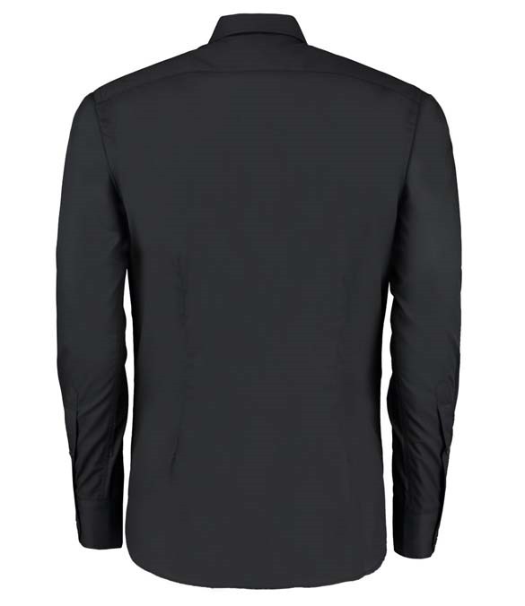 Kustom Kit Long Sleeve Slim Fit Business Shirt