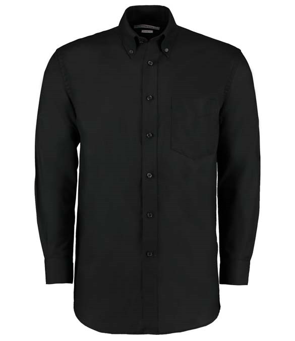 Kustom Kit Long Sleeve Classic Fit Workwear Oxford Shirt