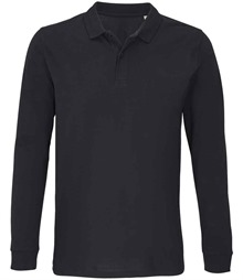 SOL'S Unisex Planet Long Sleeve Pique Polo Shirt