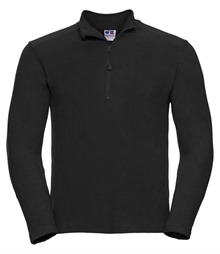 Russell Zip Neck Micro Fleece