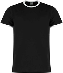 Kustom Kit Fashion Fit Ringer T-Shirt