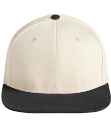 Beechfield Contrast Flat Peak 6 Panel Cap