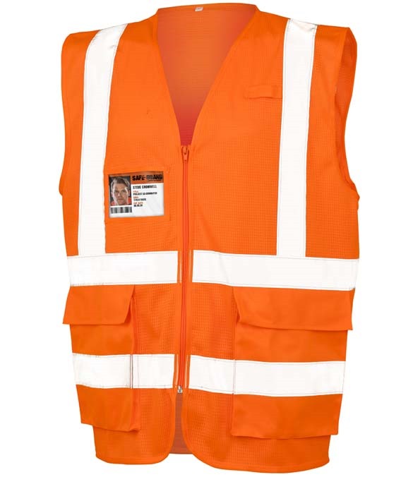 Result Safe-Guard Executive Cool Mesh Safety Vest