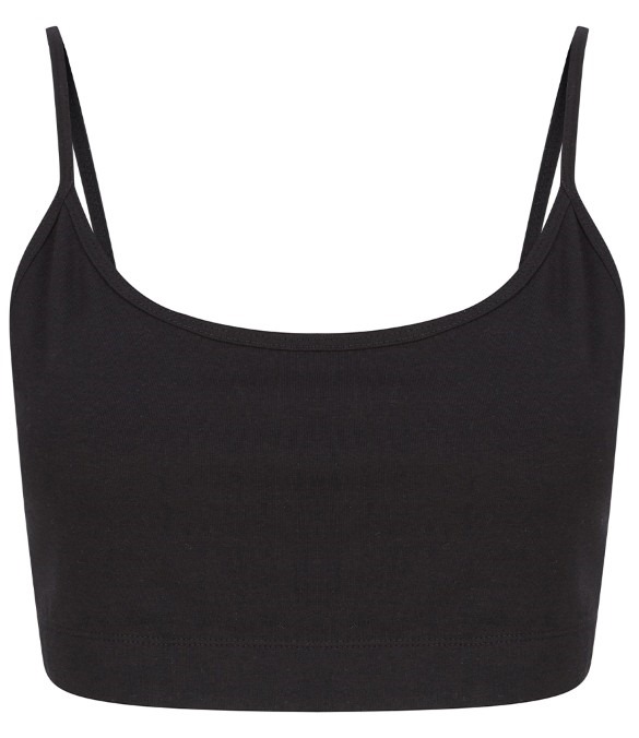 SF Ladies Sustainable Cropped Cami Vest Top