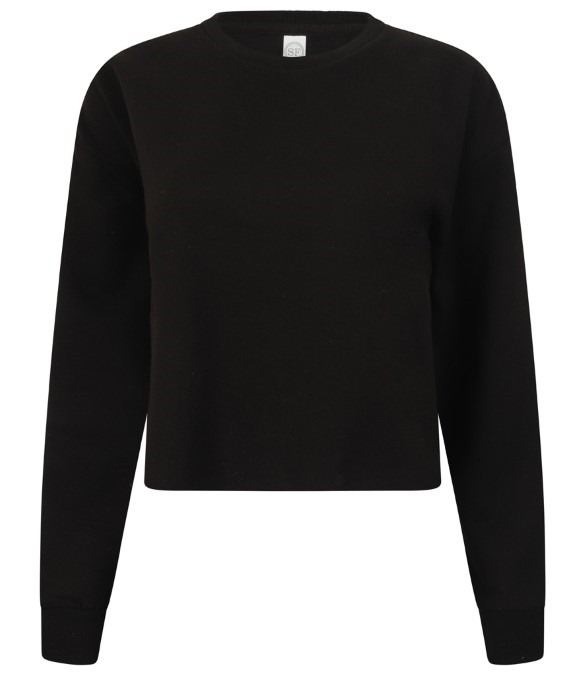 SF Ladies Cropped Slounge Sweatshirt