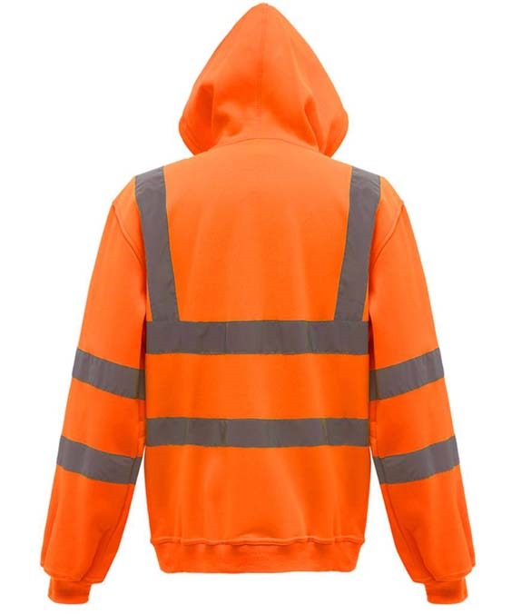 Yoko Hi-Vis Zip Hoodie