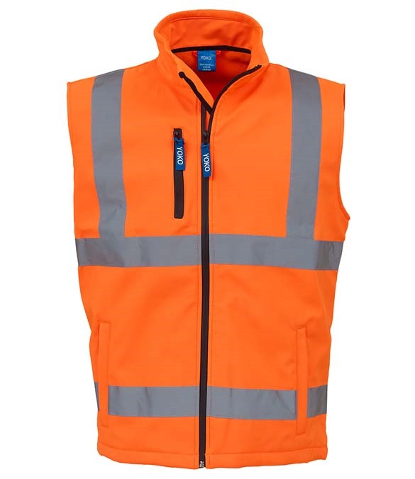 Yoko Hi-Vis Soft Shell Gilet